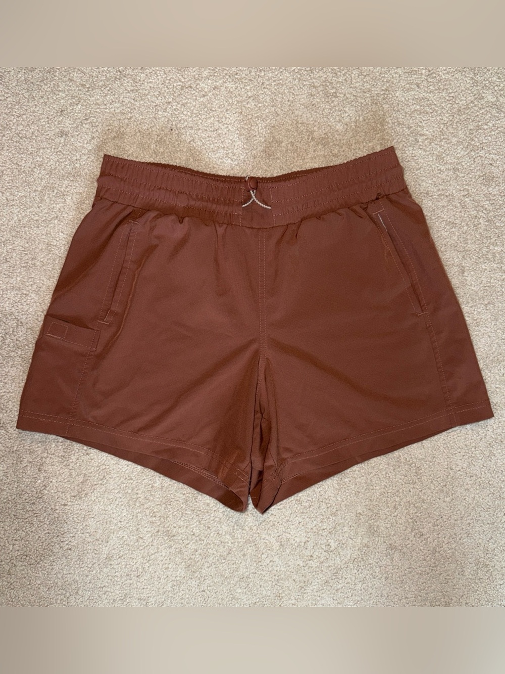 Avalanche women’s small burnt orange shorts size small NWOT